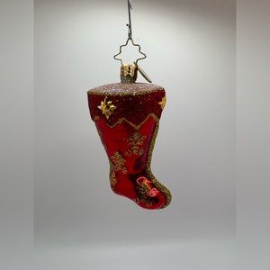 Christopher Radko Starlight Stocking ornament - Gem